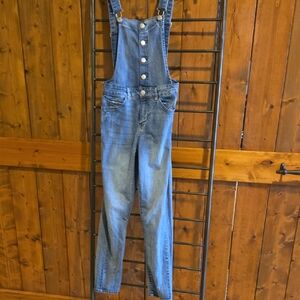 Blue Denim Women's Overalls
